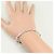 Autre Marque Bracciale con charm in oro bianco 18K e diamanti D'oro - vista 5