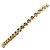 Autre Marque Bracciale con charm in oro giallo 18K con diamanti D'oro