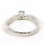 Autre Marque Ehering aus Platin und Gelbgold mit Diamant Golden - Ansicht 4
