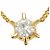 Autre Marque Collana in oro giallo 18K con diamante D'oro