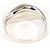 Autre Marque PT950 Platinbandring mit gelbem Diamanten - Ansicht 4