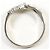 Autre Marque PT900 Platinring mit Diamant - Ansicht 3