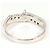Autre Marque PT900 Platinring mit Diamant - Ansicht 4