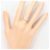 Autre Marque PT900 Platinring mit Diamant - Ansicht 7