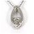 Autre Marque Platin-Diamant-Halskette - Ansicht 3