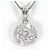 Autre Marque Collana in platino PT900 e diamanti
