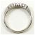 Autre Marque Bague alliance en platine PT900 avec diamant - vue 2