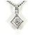 Autre Marque PT900 Platin-Halskette mit Diamant - Ansicht 3