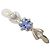 Autre Marque Platin-Bandring mit Diamant und Tanzanit