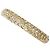 Autre Marque Anello fede in oro giallo 18K e diamanti D'oro