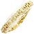 Autre Marque Bracciale con charm in oro giallo 18K e diamanti D'oro