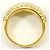 Autre Marque Bandring aus 18K Gelbgold mit Diamant Golden - Ansicht 3