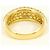 Autre Marque Bandring aus 18K Gelbgold mit Diamant Golden - Ansicht 4
