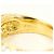 Autre Marque Bandring aus 18K Gelbgold mit Diamant Golden - Ansicht 6