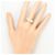 Autre Marque Bandring aus 18K Gelbgold mit Diamant Golden - Ansicht 7