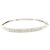 Autre Marque Bangles in platino PT850 con diamanti
