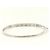 Autre Marque Bangles in platino PT850 con diamanti - vista 3