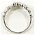 Autre Marque Platin-Ring mit Diamant - Ansicht 2