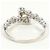 Autre Marque Platin-Ring mit Diamant - Ansicht 3