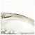 Autre Marque Platin-Ring mit Diamant - Ansicht 4