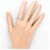 Autre Marque Platin-Ring mit Diamant - Ansicht 6