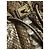 Borsa Hobo Zagliani in Pelle di Pitone Marrone - vista 5