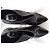Botines Christian Dior de piel negra efecto serpiente Negro - vista 3