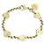 BRACCIALE O.J. PERRIN LEGENDES COEUR LE04-17 16CM ORO GIALLO 18K 9.6GR BANGLE D'oro