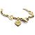 BRACCIALE O.J. PERRIN LEGENDES COEUR LE04-17 16CM ORO GIALLO 18K 9.6GR BANGLE D'oro - vista 3