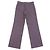 NEW CHANEL TWEED PANTS T38 CC LOGO BUTTONS PURPLE WOOL PANTS - view 2