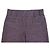 NEW CHANEL TWEED PANTS T38 CC LOGO BUTTONS PURPLE WOOL PANTS - view 3