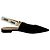 Dior J'Adior Slingback Ballerinas aus schwarzem Polyester