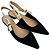 Dior J'Adior Slingback Ballerinas aus schwarzem Polyester - Ansicht 5