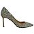 Décolleté Jimmy Choo Romy 85 Glitter in pelle argento