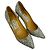 Décolleté Jimmy Choo Romy 85 Glitter in pelle argento - vista 5
