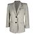 Blazer monopetto The Row in poliestere grigio