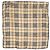Foulard quadrato Burberry Nova Check in seta beige