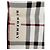 Foulard quadrato Burberry Nova Check in seta beige - vista 3