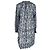 Mini abito Isabel Marant Etoile stampato prezzemolo in cotone blu - vista 3