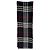 Sciarpa in lana multicolore Burberry con motivo a quadri e frange - vista 2