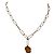 Autre Marque Collana Alighieri Baby Forgotten Memory in metallo placcato oro D'oro