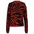 Proenza Schouler Pullover mit Tie-Dye-Print aus roter Baumwolle - Ansicht 4