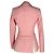 Altuzarra Gingham-Blazer aus rosa Baumwolle Braun Pink - Ansicht 3