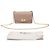 Borsa a tracolla Mulberry Small Darley in pelle Nude Marrone Carne - vista 5