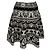 Gonna stampata Alexander McQueen in viscosa multicolore Stampa python - vista 3