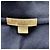 Polo Burberry Brit con scollo a V in cotone blu navy - vista 4
