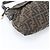 Borsa a tracolla Fendi Zucca in pelle e canvas Marrone - vista 4