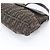 Borsa a tracolla Fendi Zucca in pelle e canvas Marrone - vista 5