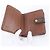 Portafoglio bi-fold compatto con zip Louis Vuitton Monogram Marrone - vista 6