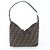 Borsa a tracolla Fendi Zucca in pelle e canvas Marrone